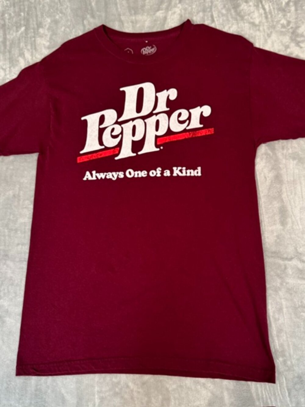 NWOT Dr Pepper Always One of a Kind Graphic T-Shirt Men's M Maroon
